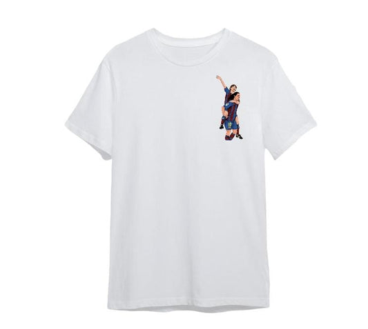 messi-ronaldinho t-shirt