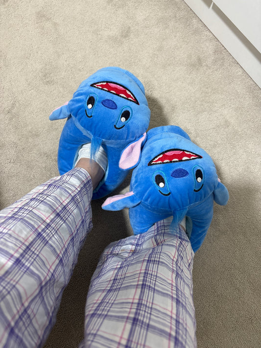 Stitch winter slippers