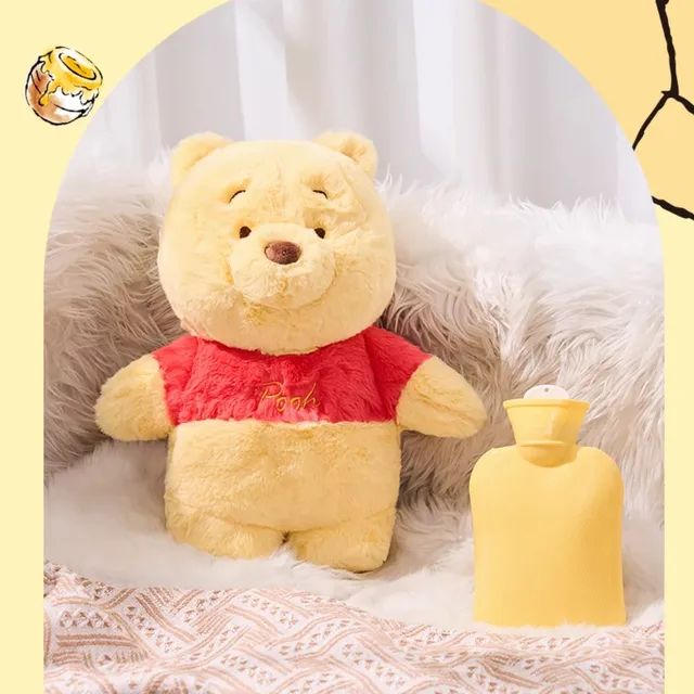 Winnie the pooh hot water bottel warmer plush