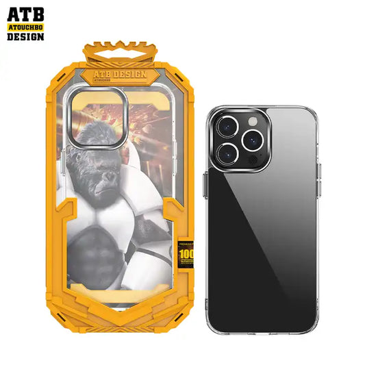 Clear protective phone case