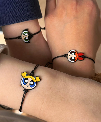 Power puff girls bracelets