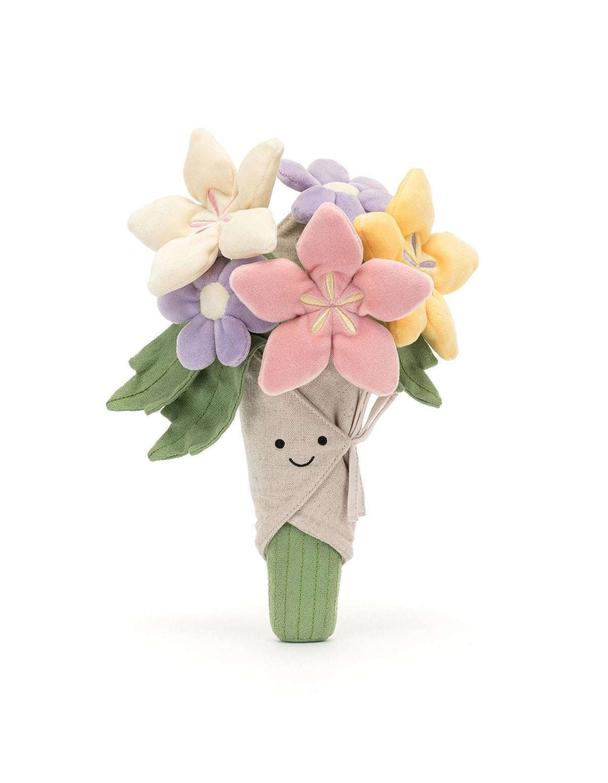 Flower bouquet plush - 30 cm