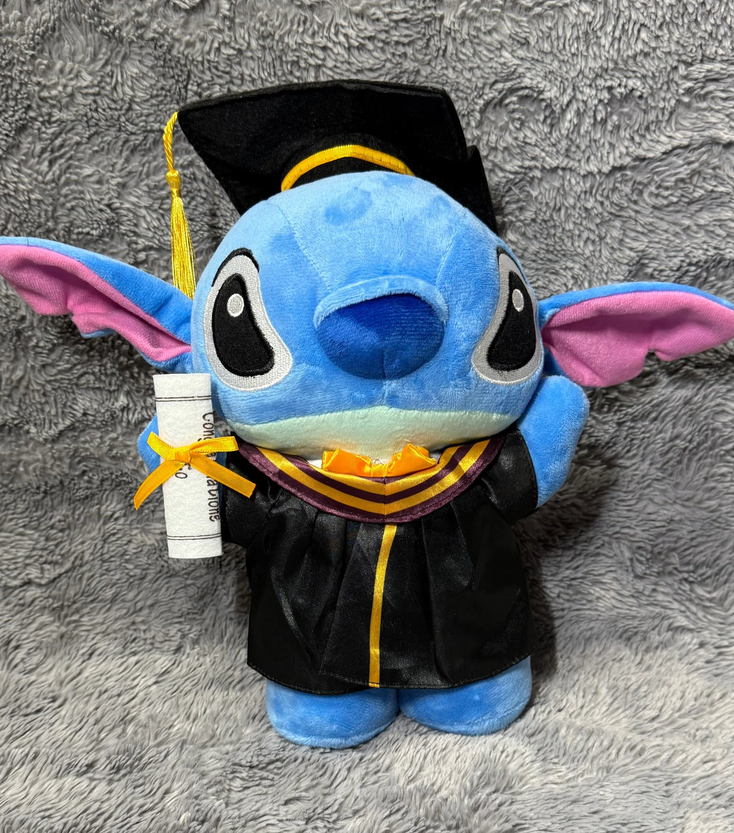 Stitch graduation Plush