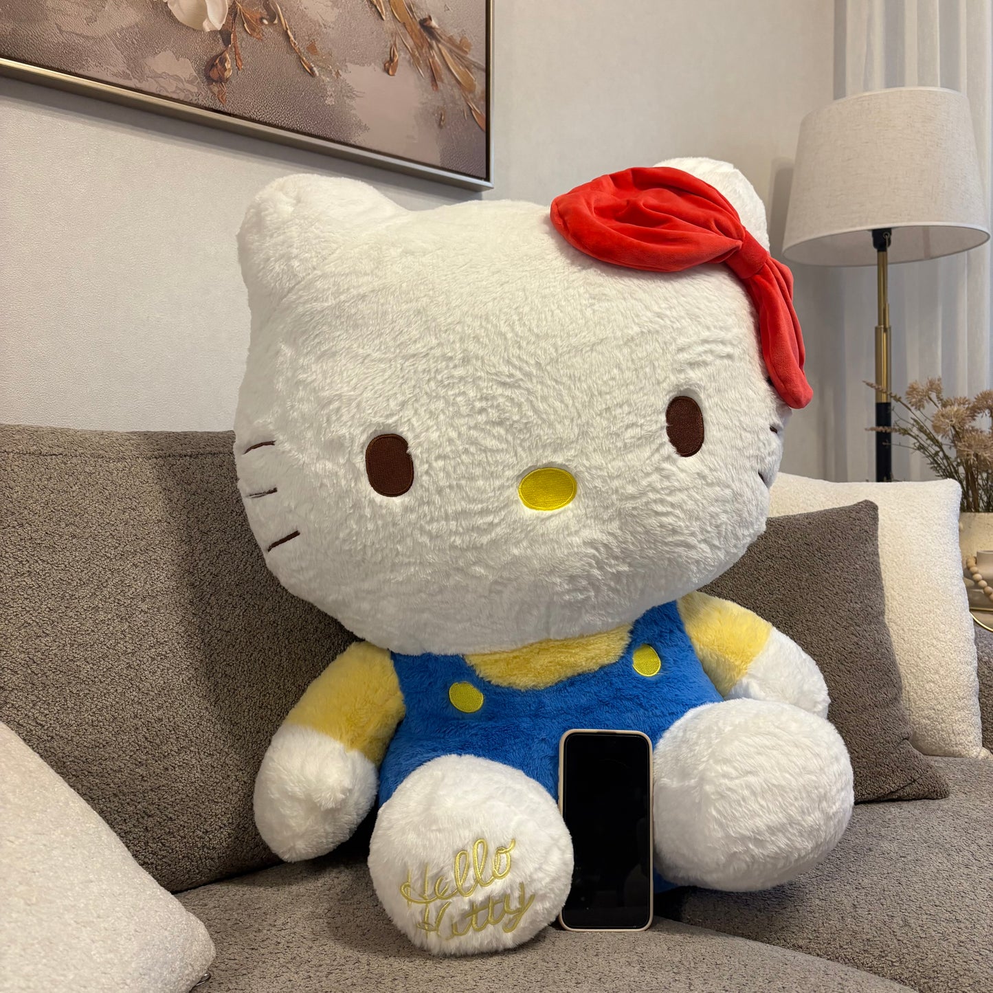 HUGE hello kitty plush toy - 80 cm