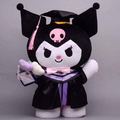 Kuromi graduation Plush