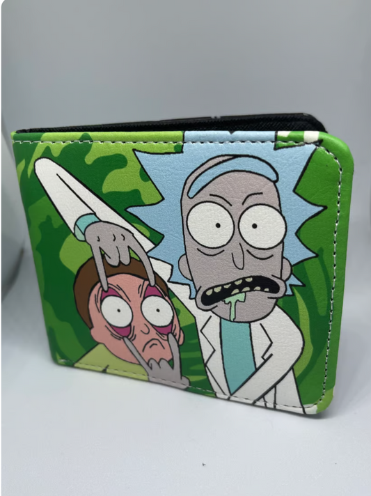 Rick and morty wallet