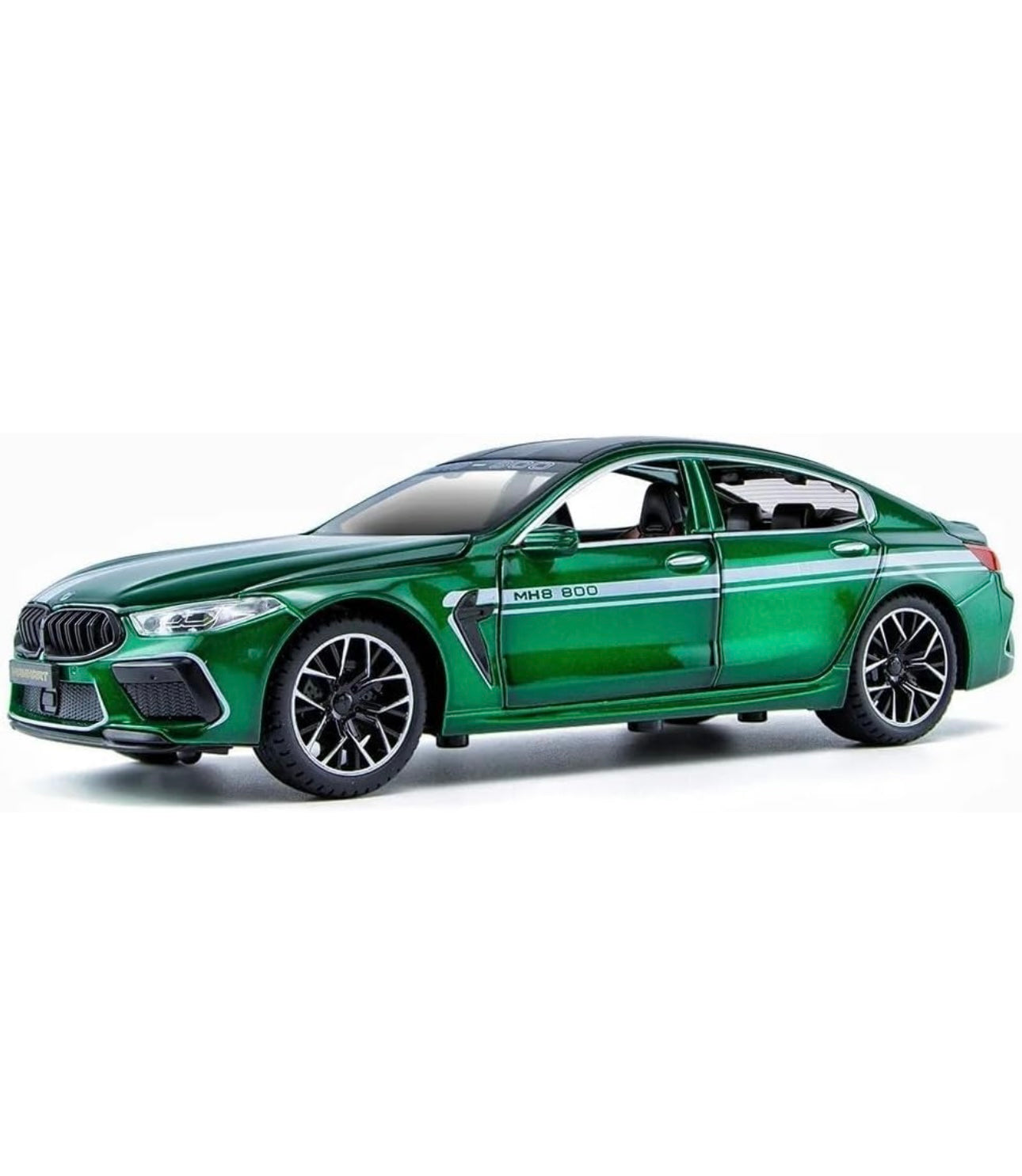 Green BMW M8 Manhart Edition Diecast Model Car - Premium Desk Decor & Collectible Gift