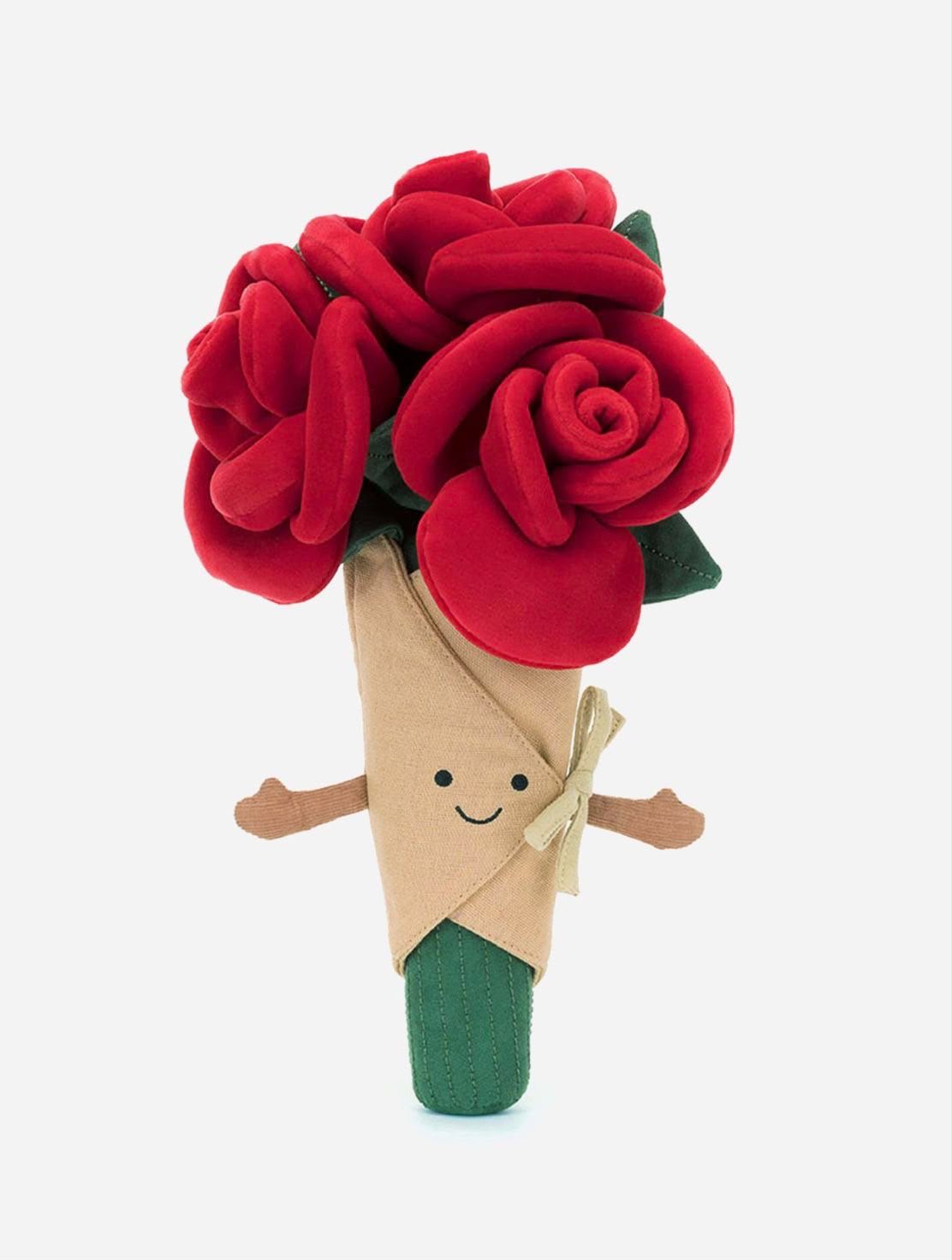 Flower bouquet plush - 30 cm