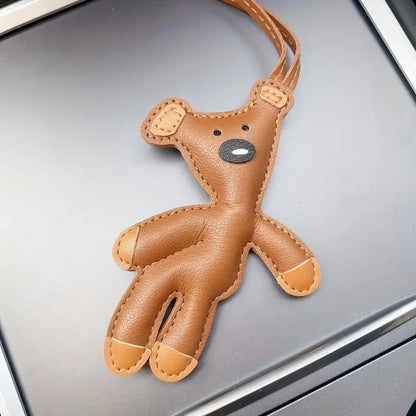 Mr bean Teddy Bear Car Mirror Pendant