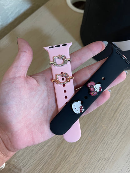 Hello Kitty Apple watch band charm