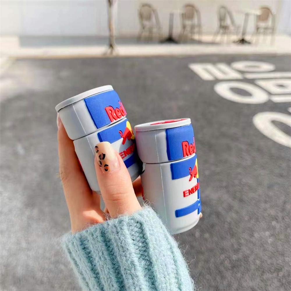 Redbull-shaped bottle airpods case