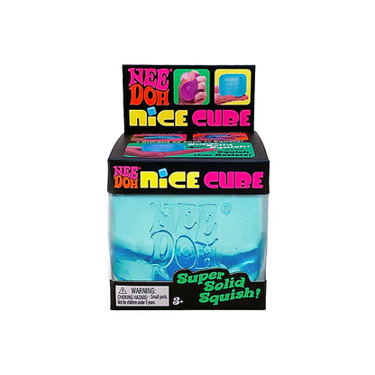 Translucent Squishy Ice Cube Fidget Toy | Stress & Anxiety Relief Sensory Cube