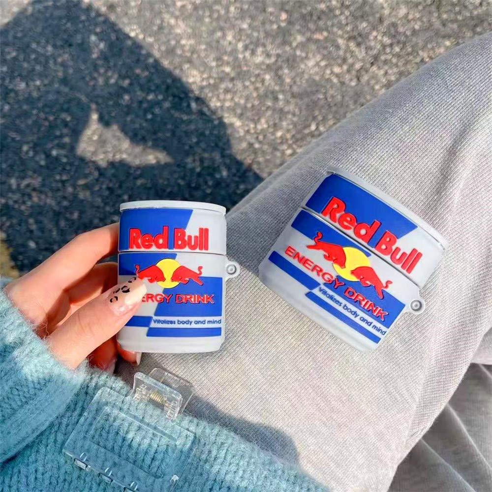 Redbull-shaped bottle airpods case
