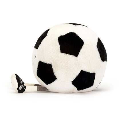 Kawaii Sports Ball Plushies – Basketball & Football - 30 cm
