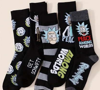 Rick and Morty socks