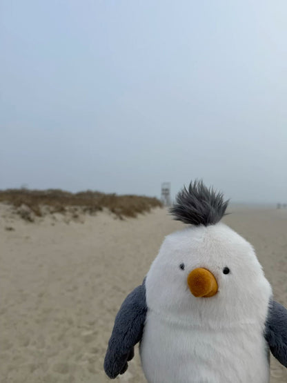Seagull plush toy - 25 cm