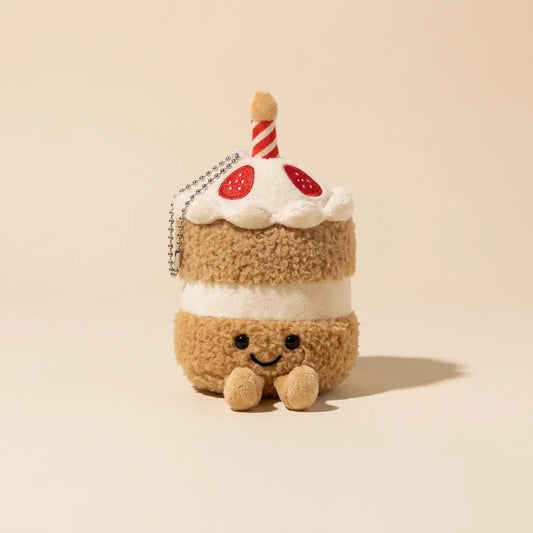 Cupcake Plush Keychain - 10 cm