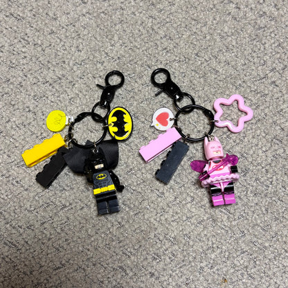 Matching batman Keychains set