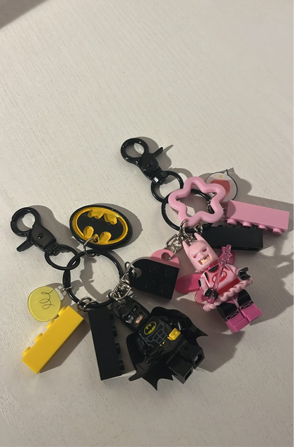 Matching batman keychains