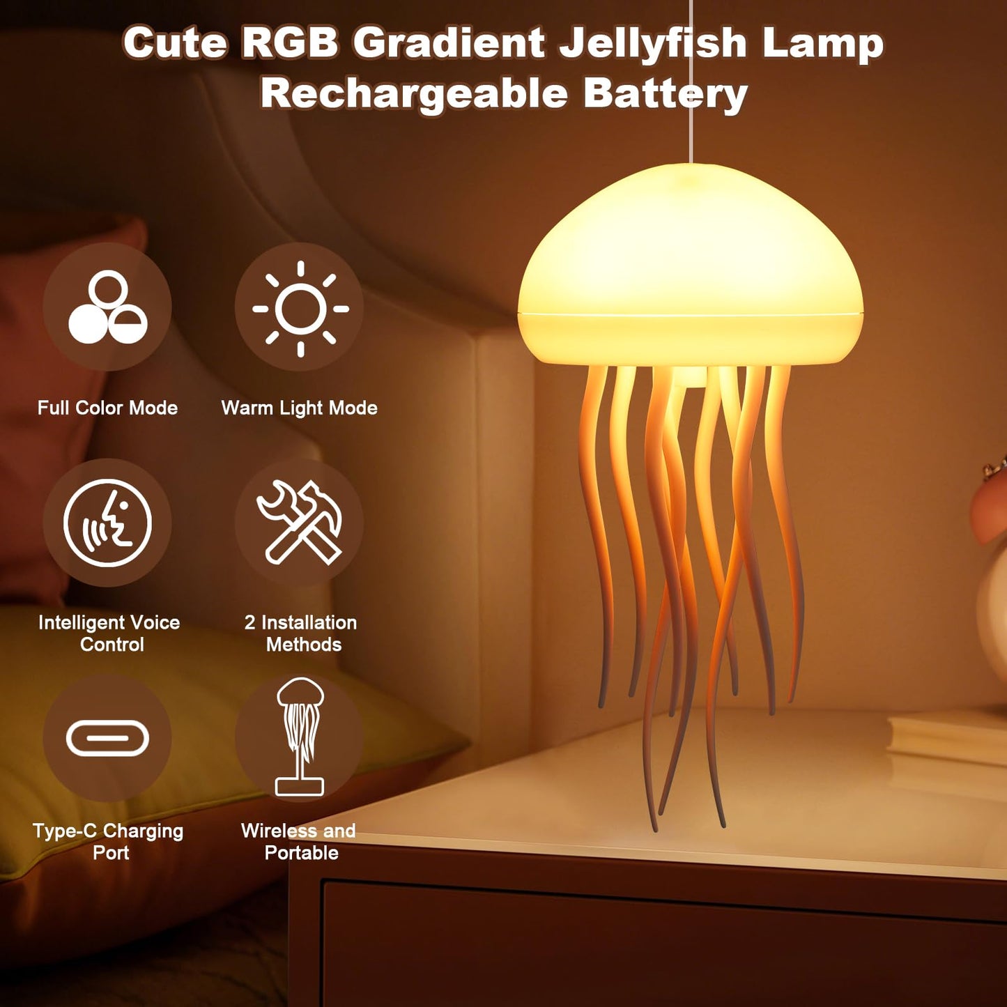 Jellyfish Lamp Light