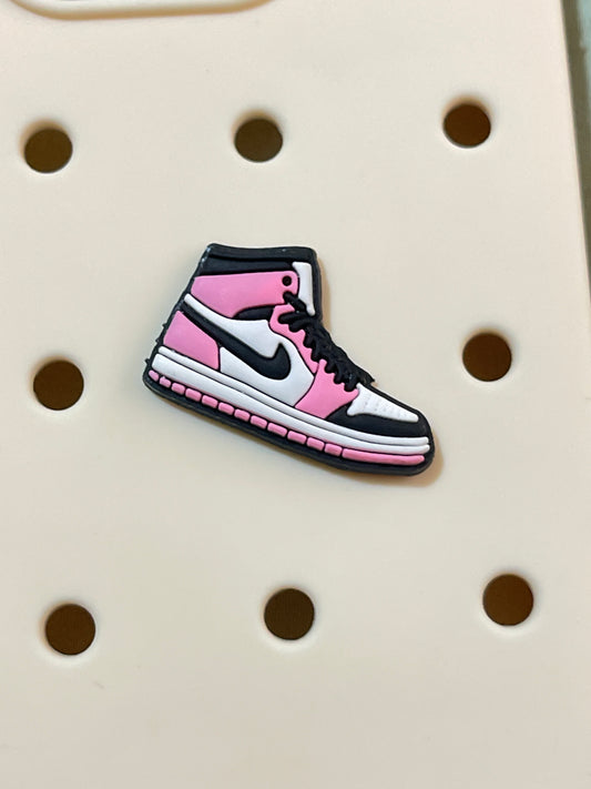 Pink jordans charm