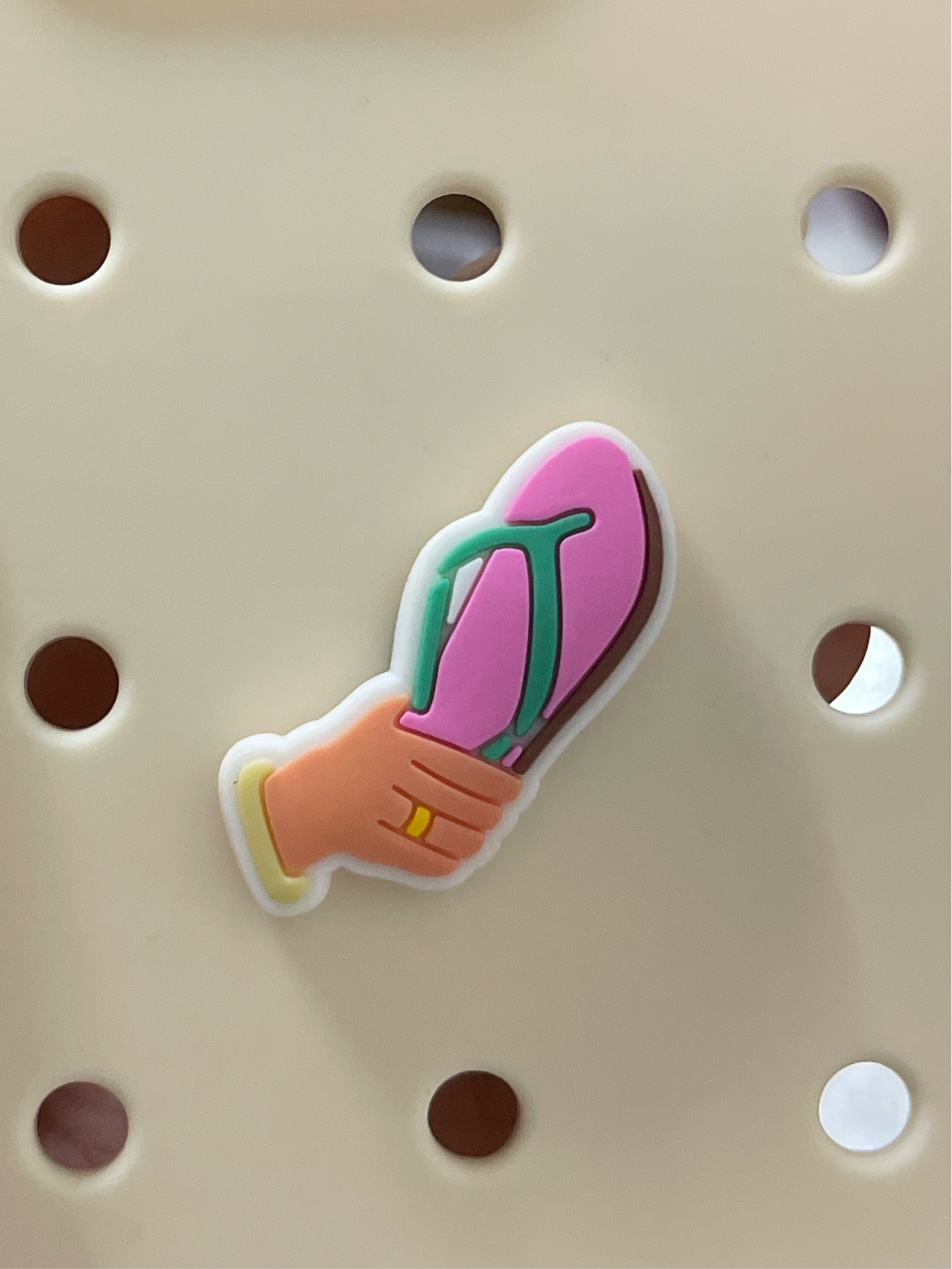 Flip flop charm