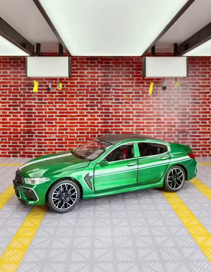 Green BMW M8 Manhart Edition Diecast Model Car - Premium Desk Decor & Collectible Gift