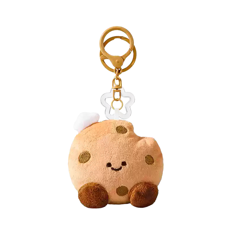 Cookie plush keychains
