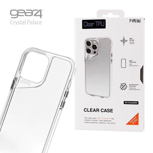 Clear protective phone case