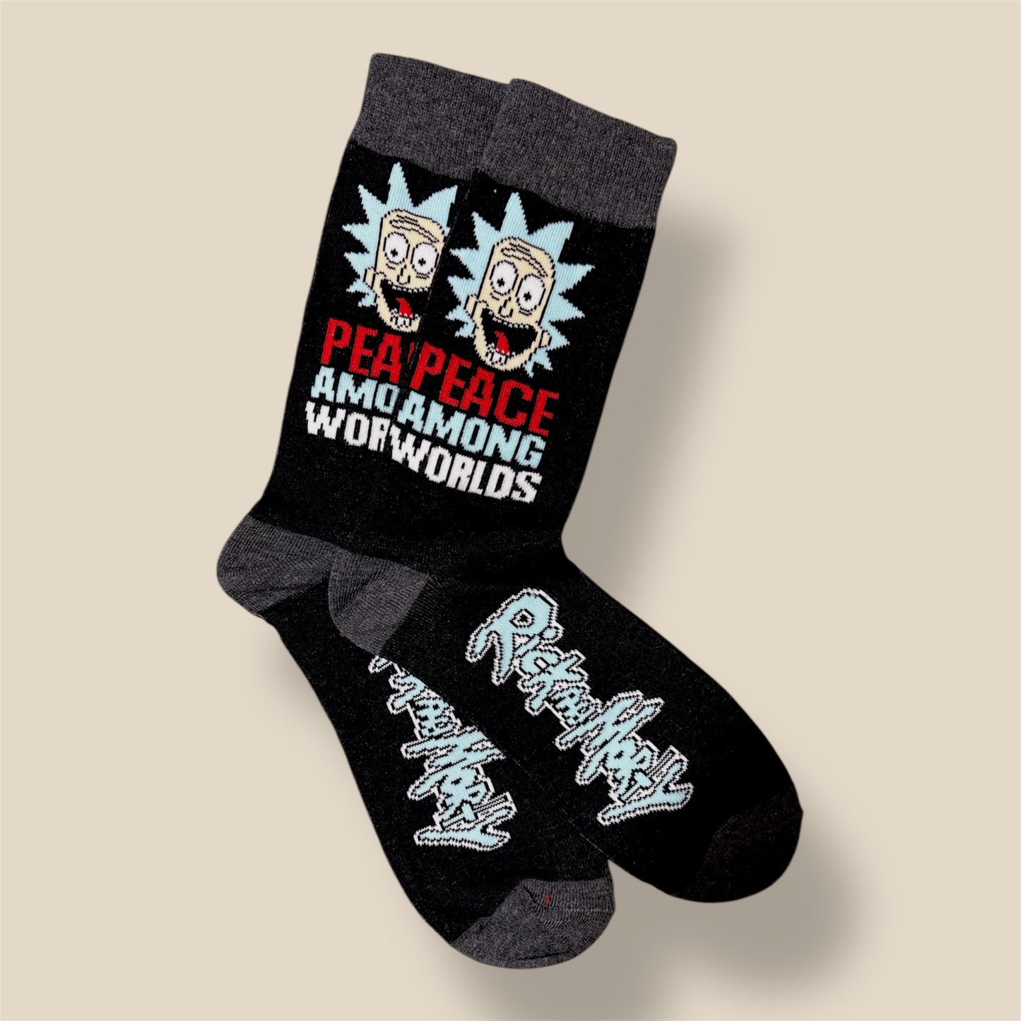 Rick and Morty socks