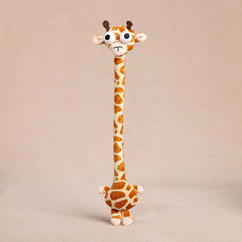 Funny Bendable Animal Plushie – Goofy Long Neck Bag Accessory & Tie-Back