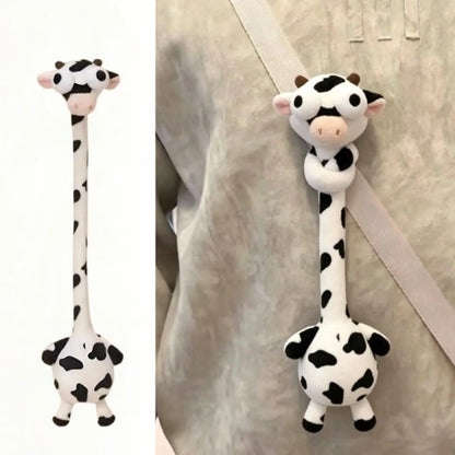 Funny Bendable Animal Plushie – Goofy Long Neck Bag Accessory & Tie-Back