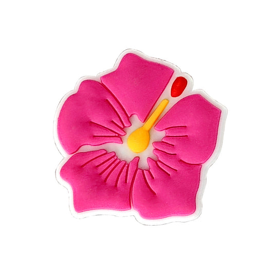 Pink flower charm