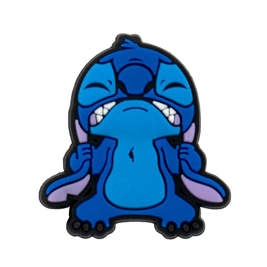 frustrated stitch charm