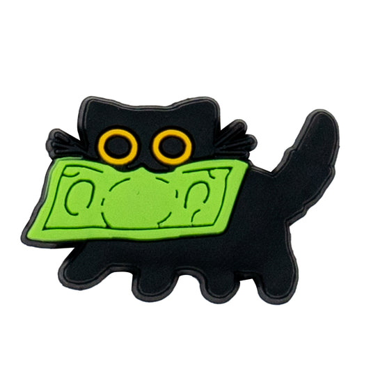 Cat Holding money charm