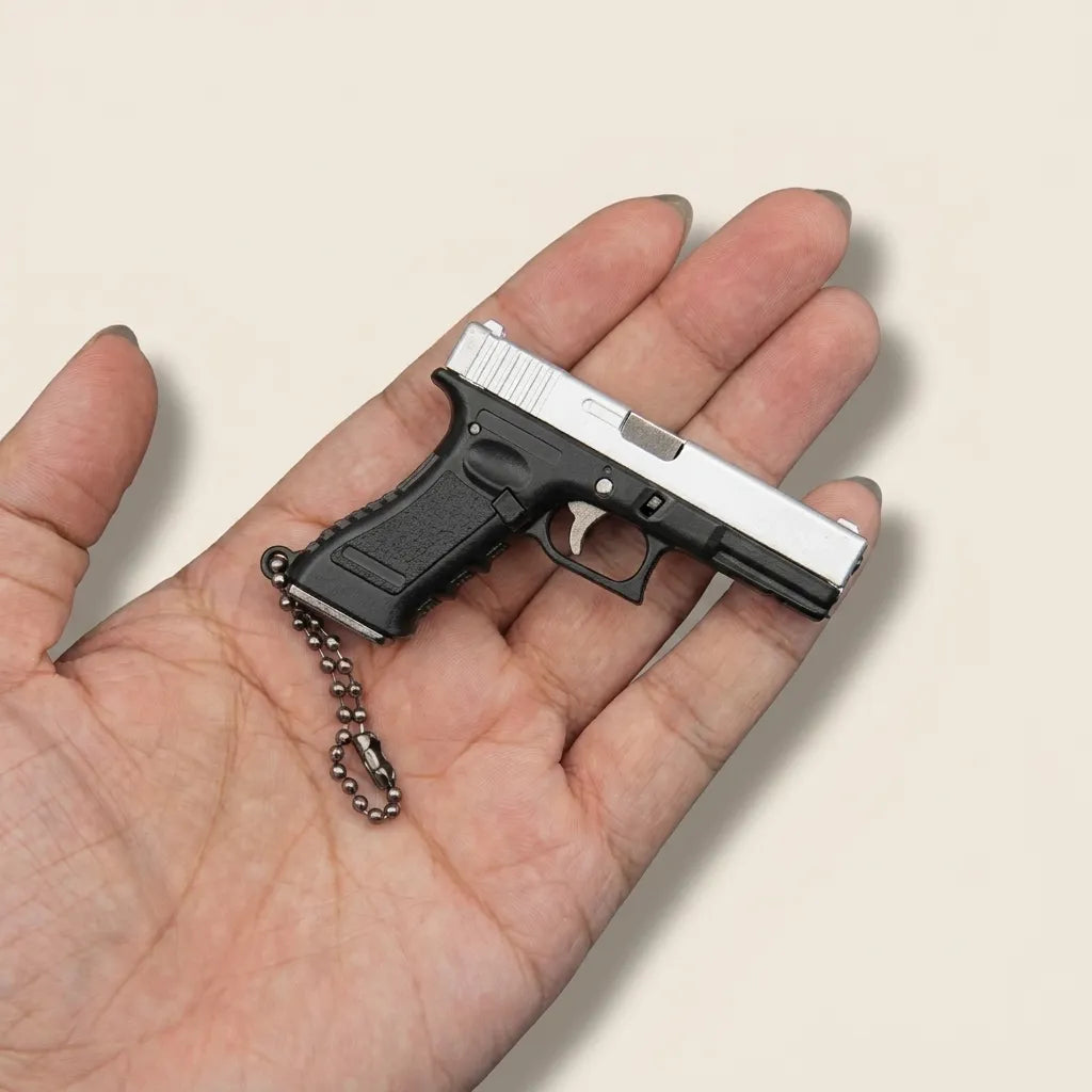 Highly Detailed Miniature Figurine Keychain - Modern Model Accessory