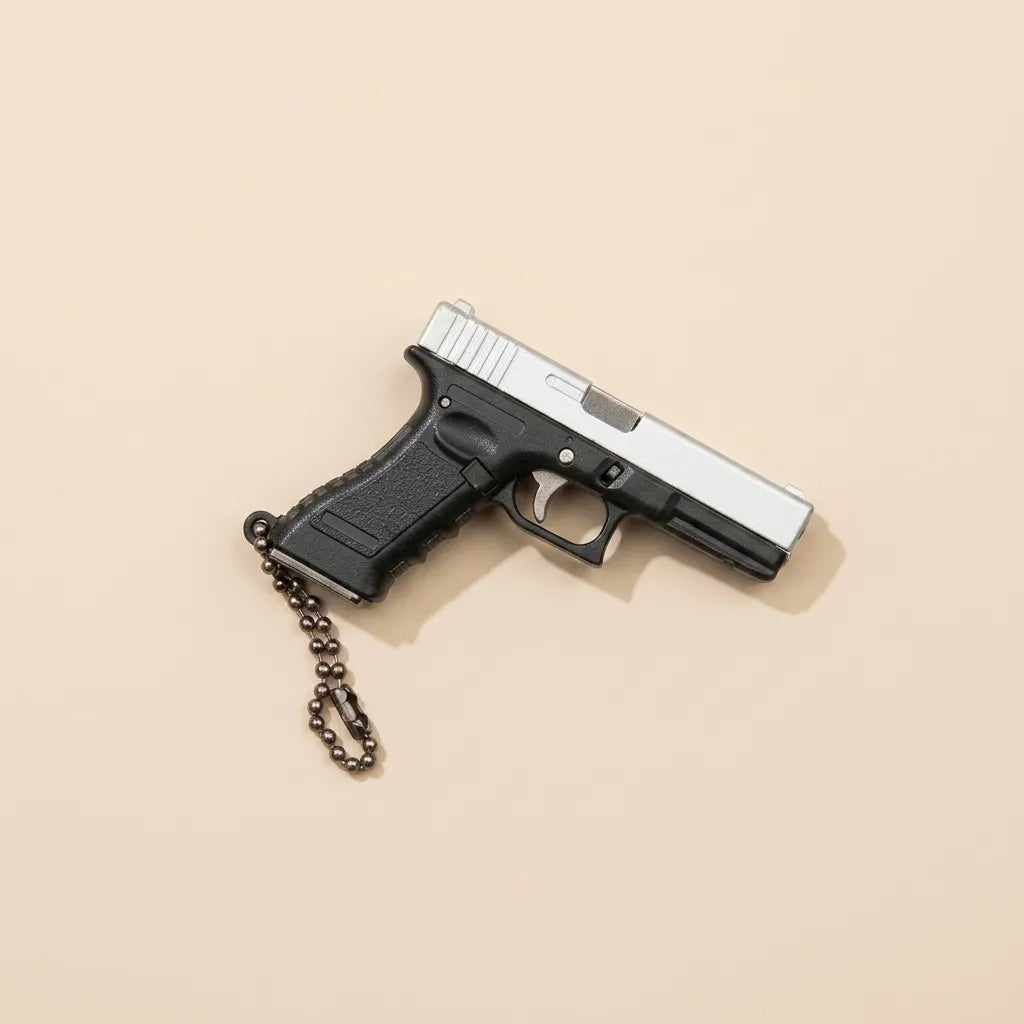 Highly Detailed Miniature Figurine Keychain - Modern Model Accessory