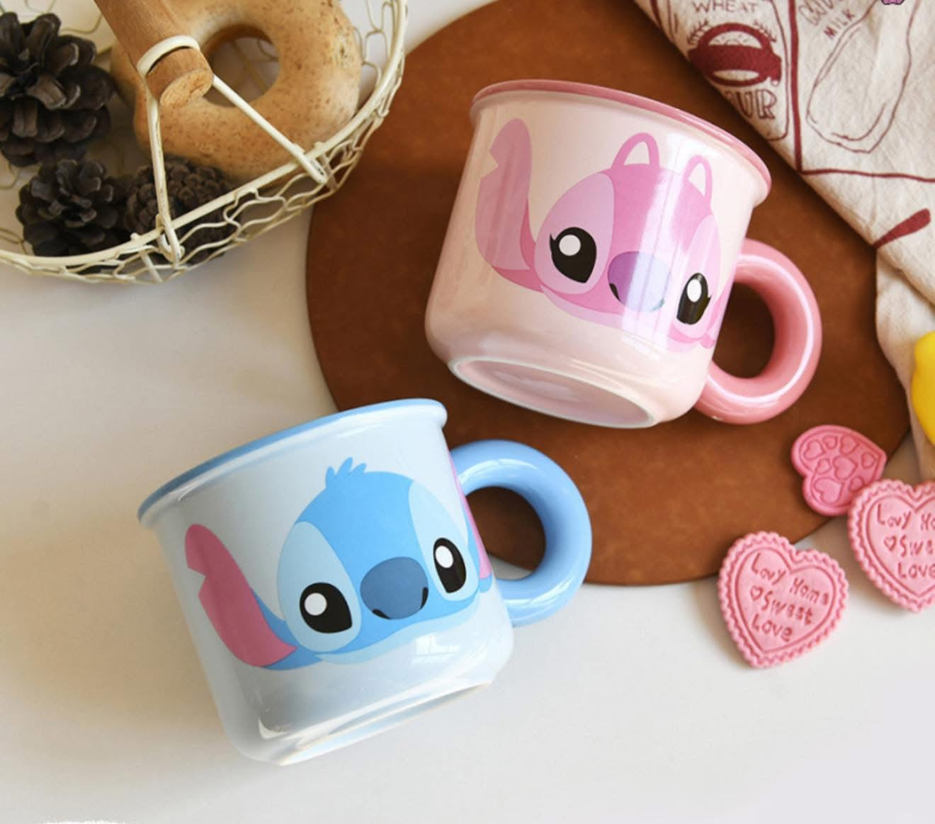 Stitch and angle  mug