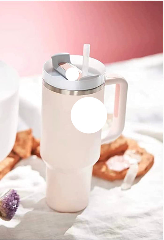 Baby pink tumbler mug