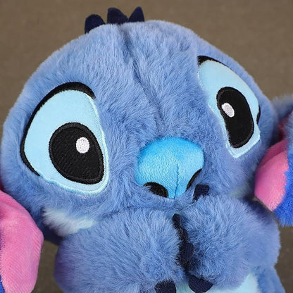 Breathing stitch and angle plush toys