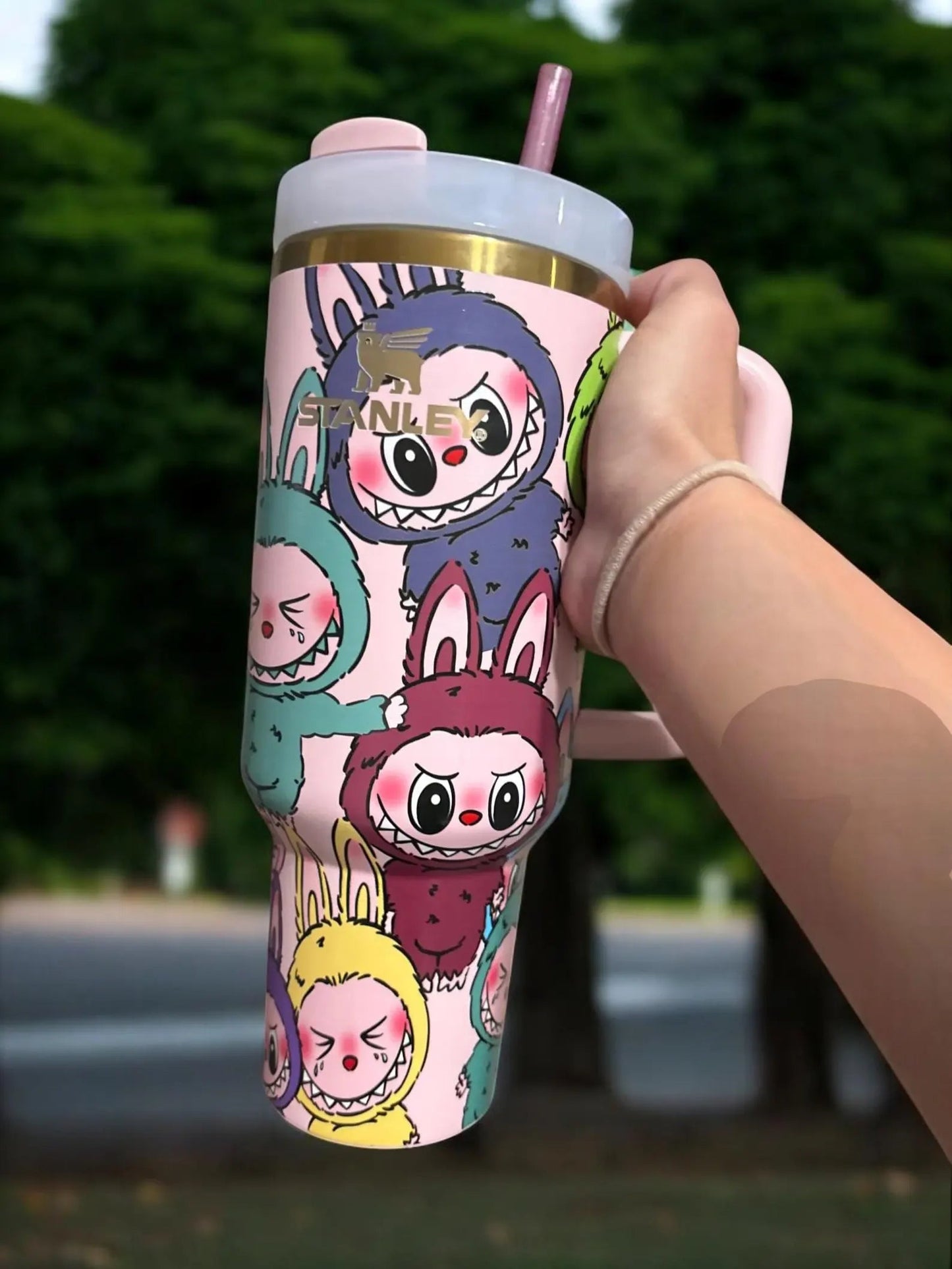 Labubu Tumbler + FREE LABUBU KEYCHAIN
