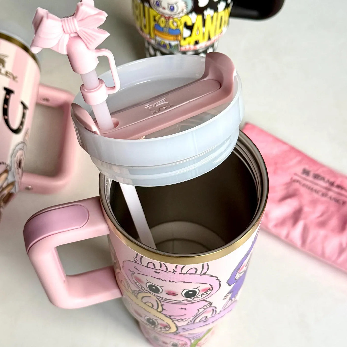 Labubu Tumbler + FREE LABUBU KEYCHAIN