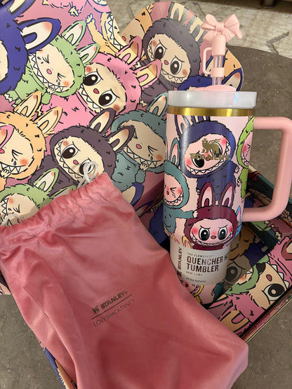 Labubu Tumbler + FREE LABUBU KEYCHAIN