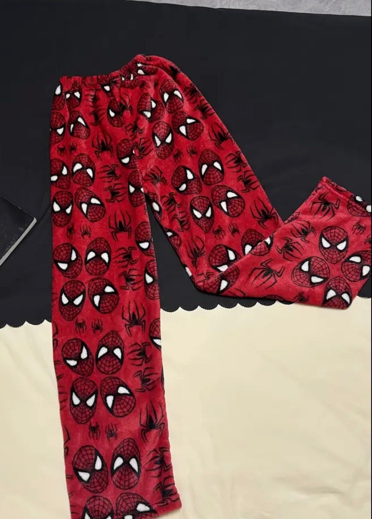 Spider man winter pajama pants (winter material)(خامة شتوية)