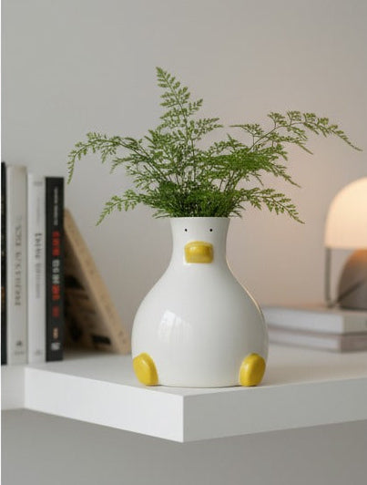 Duck vase