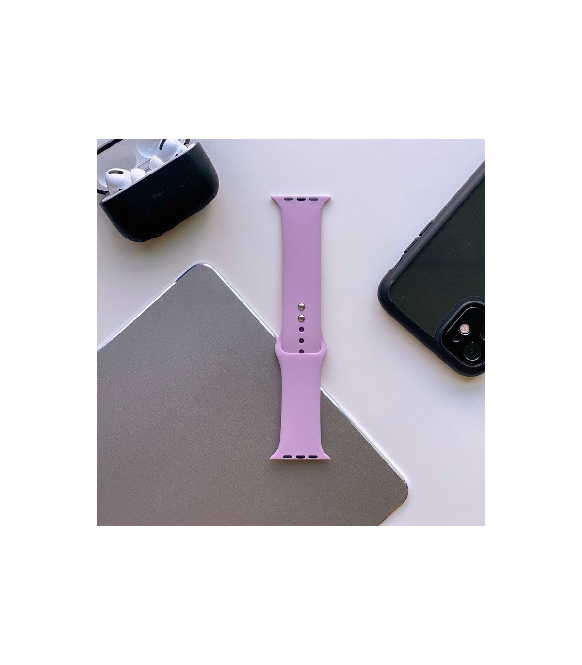 Purple Silicon Watch strap band