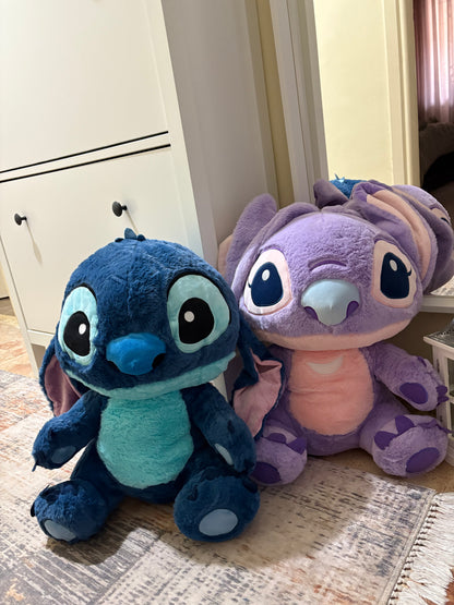 Stitch and Angel plush toys ( 45 cm )