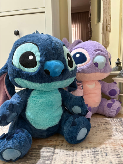 Stitch and Angel plush toys ( 45 cm )