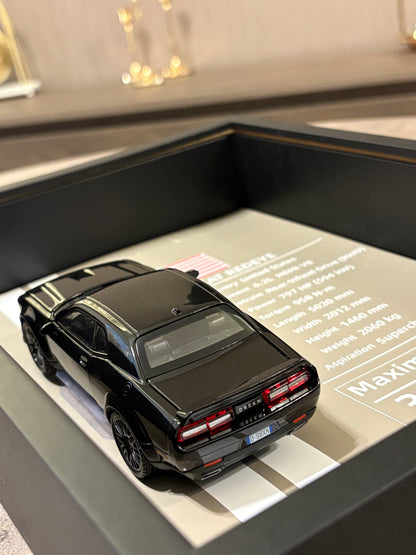 Challenger hellcat redeye 3D wall art - 32cm x 23 cm