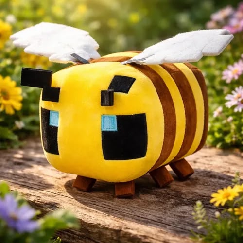 Minecraft bee Plush - 25 cm